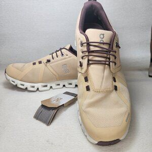 On Cloud 5 Waterproof Savannah Ivory Sz 10W Worn Once